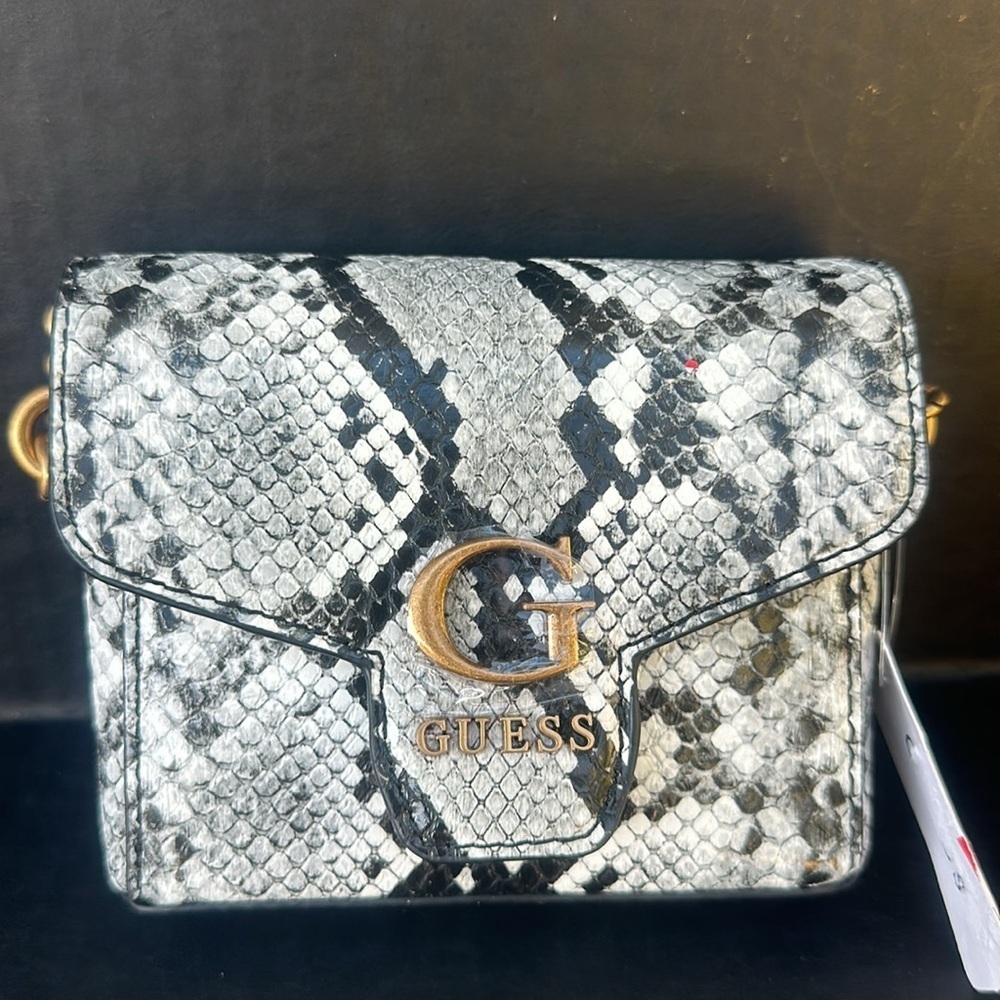 New GUESS Shenny Python Micro Mini Crossbody - Picture 6 of 7
